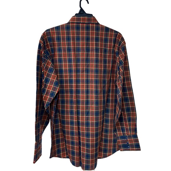 Vintage Wrangler Western Long Sleeve Snap Button Down Shirt NWT - Picture 4 of 5